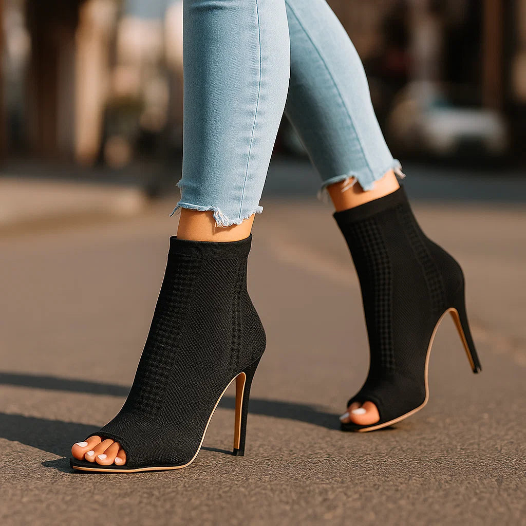 ELISE KNIT HEELS