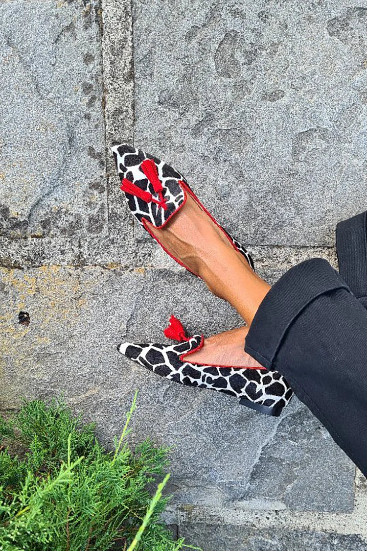 Catherine | Animal print loafers