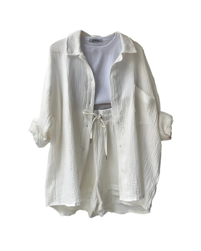 Phoebe | Cotton Shorts Set