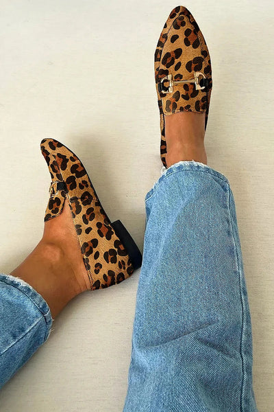 Emily | Elegant loafers, patterned