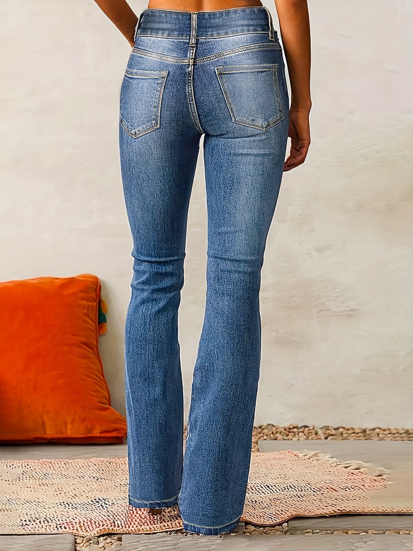 Eleanor | Trendy High-Waisted Flared Jeans