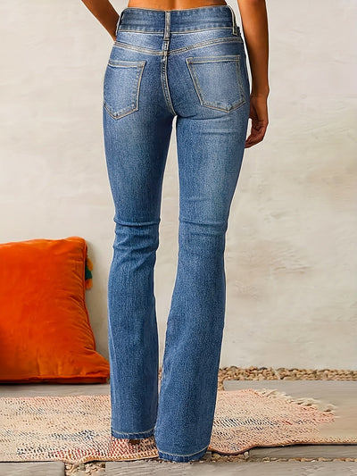 Eleanor | Trendy High-Waisted Flared Jeans
