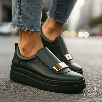 Charlotte Platform Loafers