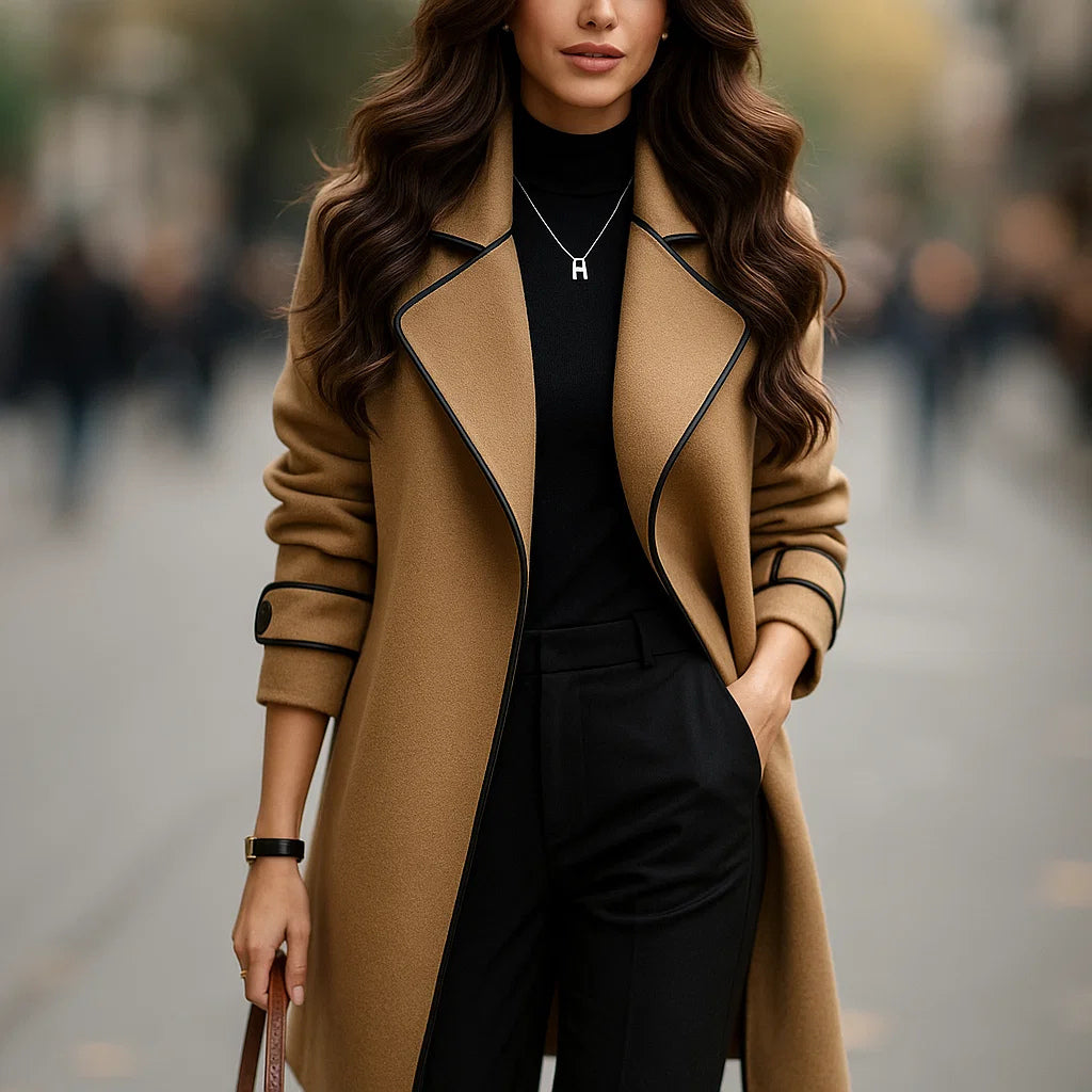 MARLISE CLAY TRENCH COAT