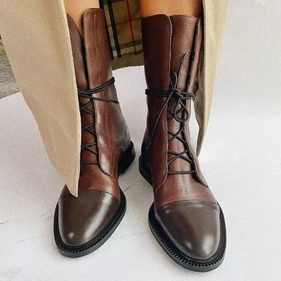 Clara | Chic Lace-Up Boots