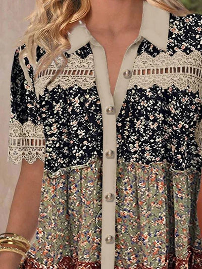 Cerys | Lace Hollow Top