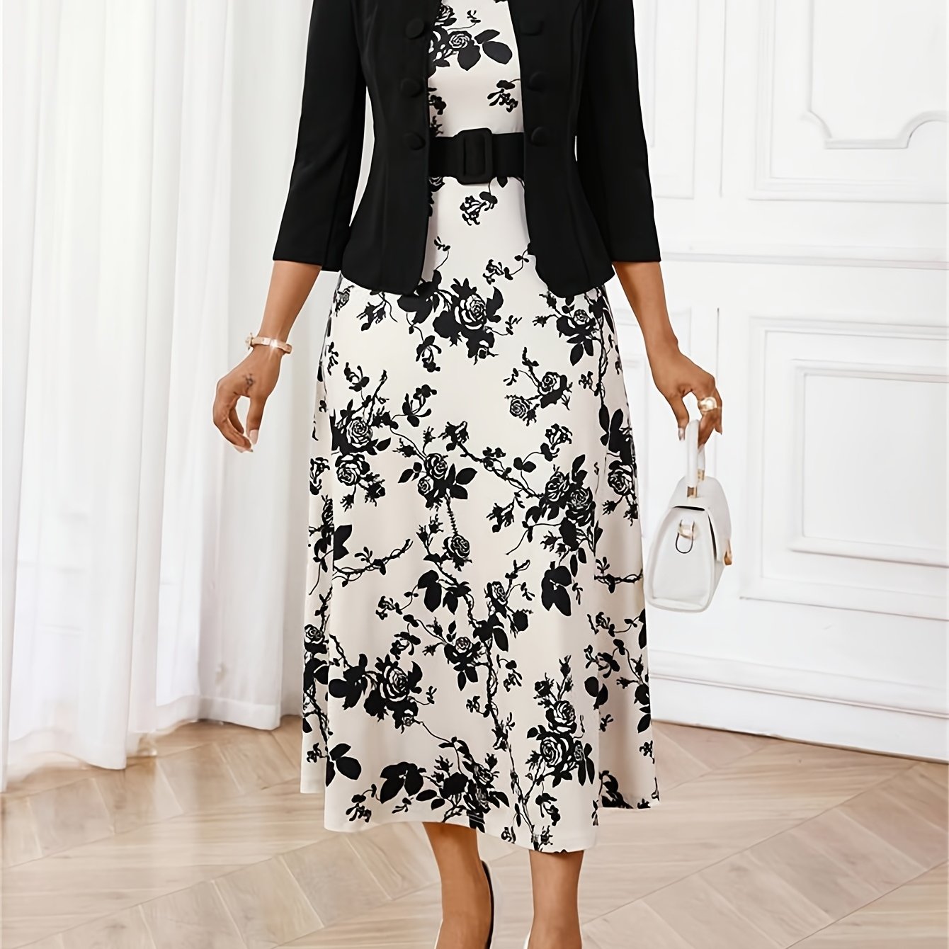 Amelie | Belted Two-Piece Set