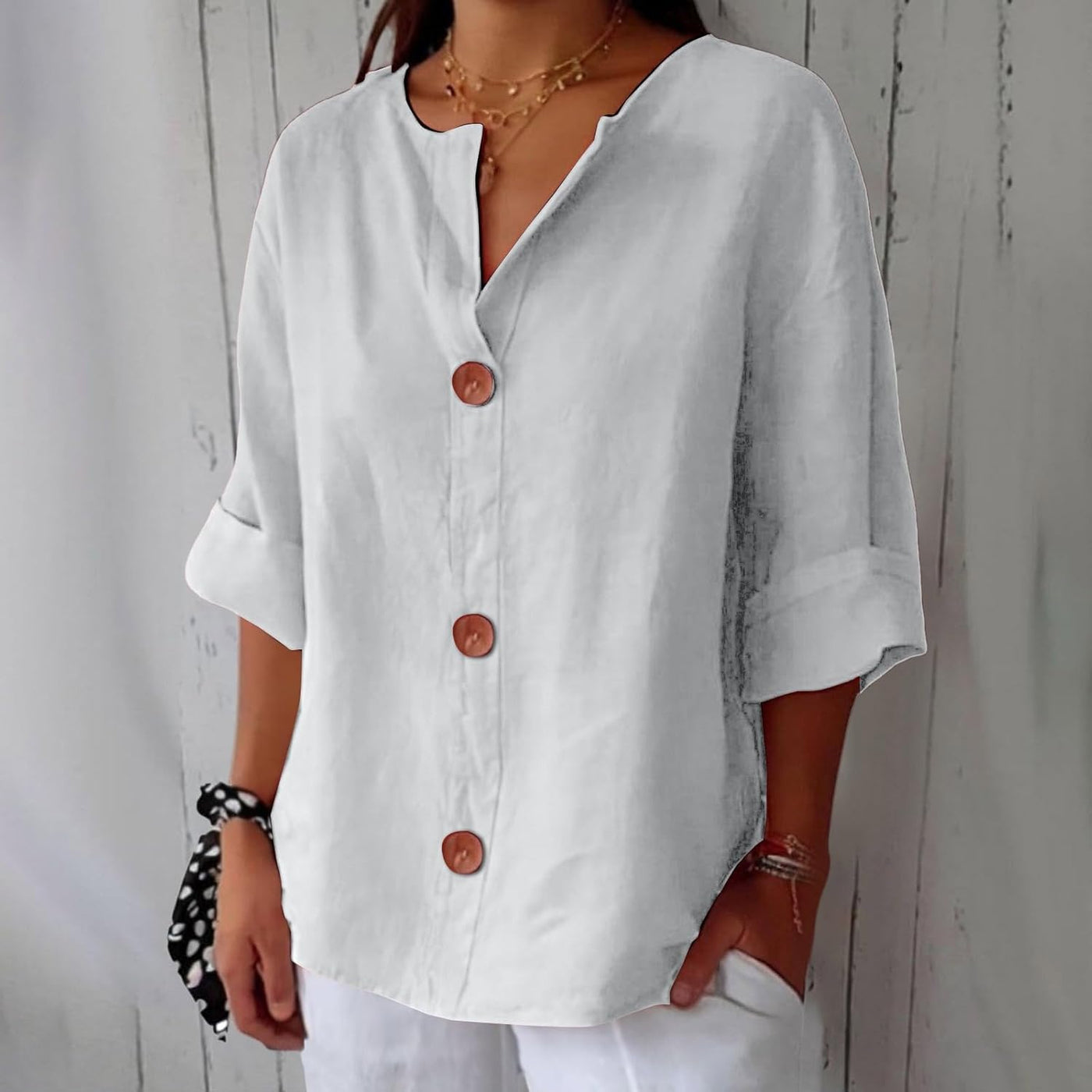 Alice | Casual Textured Blouse