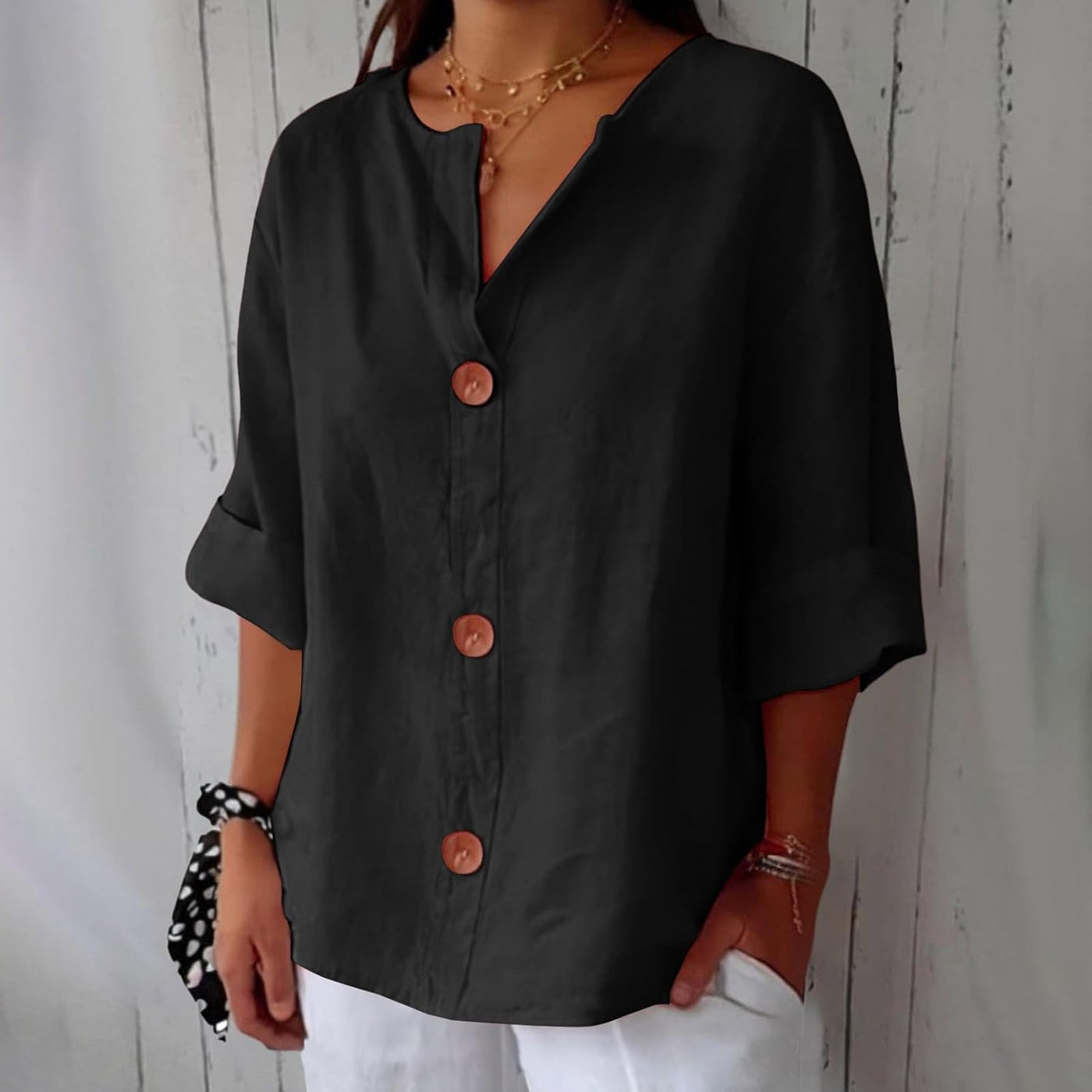 Alice | Casual Textured Blouse
