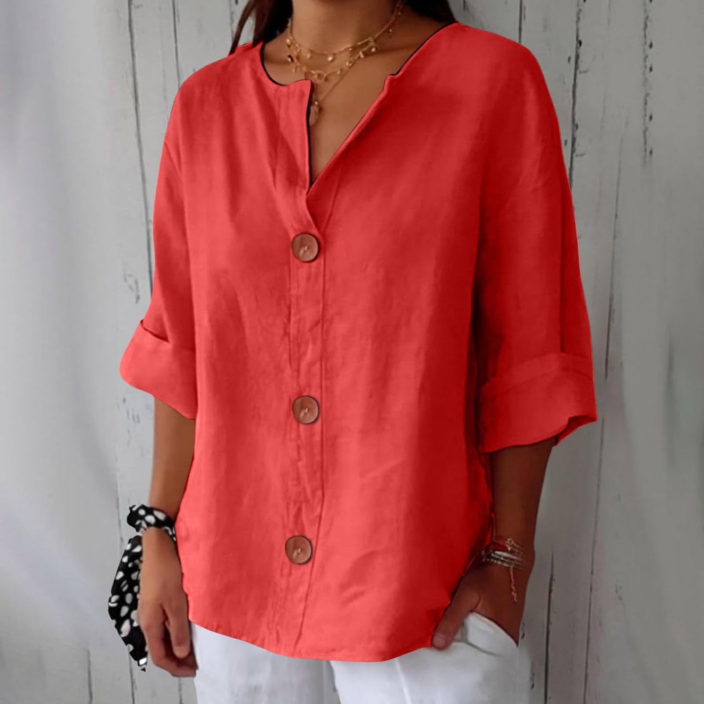 Alice | Casual Textured Blouse