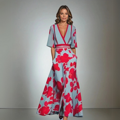 Jamie - Elegant floral patterned dress