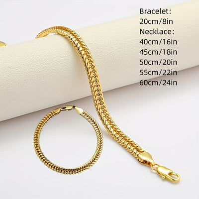 Unisex Fox Tail Necklace & Bracelet Set