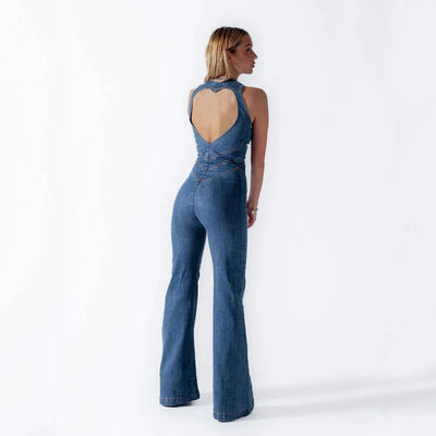 Sophie | Chic Denim Jumpsuit