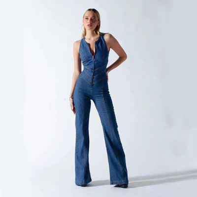 Sophie | Chic Denim Jumpsuit