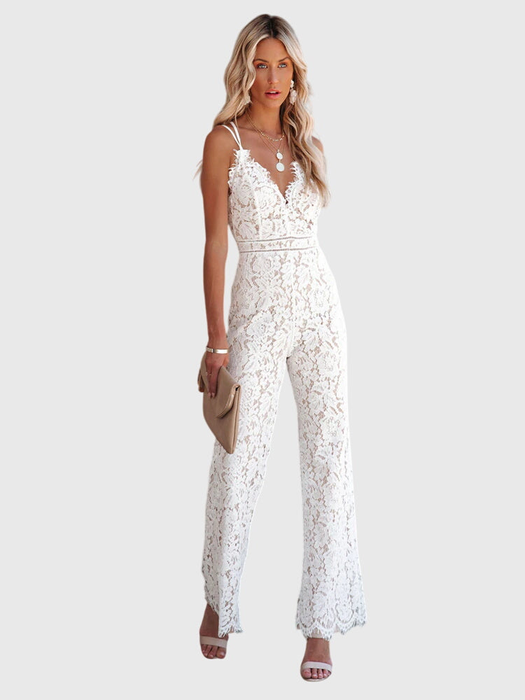 Clara | Elegant Lace Jumpsuit