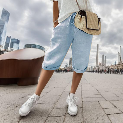 Noa | Cotton Linen Shorts