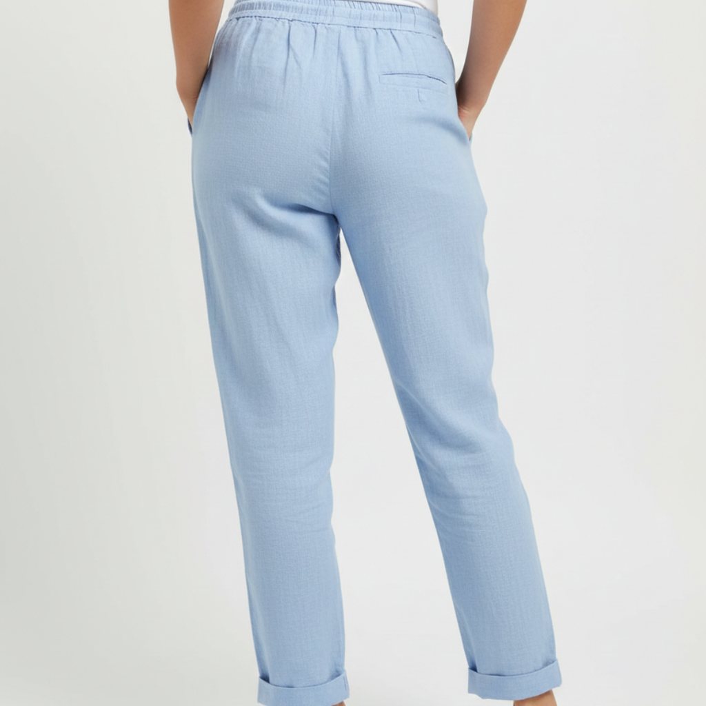 Alera | Women’s Casual Pants With Elastic Waist And Drawstring