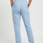 Alera | Women’s Casual Pants With Elastic Waist And Drawstring