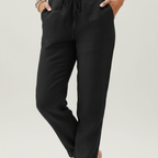 Alera | Women’s Casual Pants With Elastic Waist And Drawstring