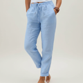 Alera | Women’s Casual Pants With Elastic Waist And Drawstring