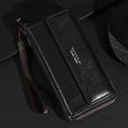 Amelia | Women’s Clutch Handbag With Zip-Around Design And Multi-Storage | Minimalist