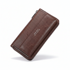 Amelia | Women’s Clutch Handbag With Zip-Around Design And Multi-Storage | Minimalist