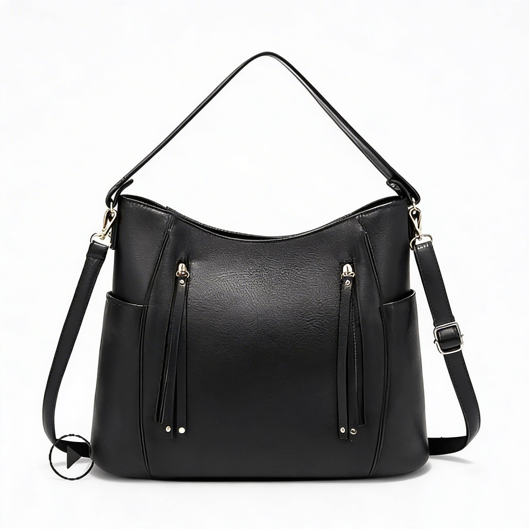 Amelia | Women’s Crossbody Bag With Zip Pockets And Tassel Details | Stylish