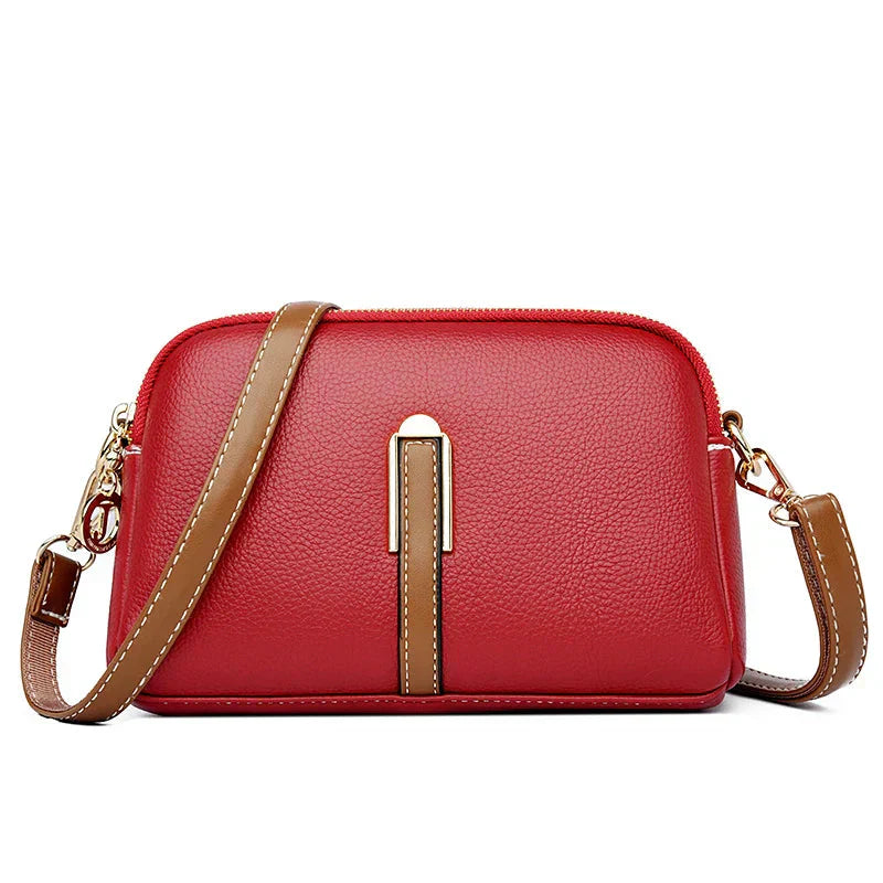 Amelia | Women’s Handbag With Gold Hardware And Soft Finish | Classic
