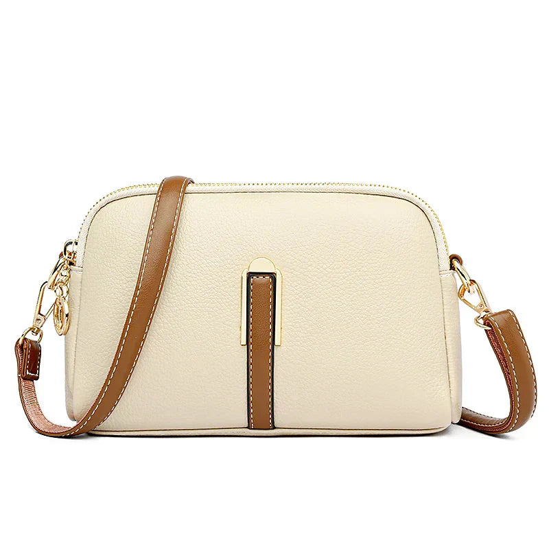 Amelia | Women’s Handbag With Gold Hardware And Soft Finish | Classic