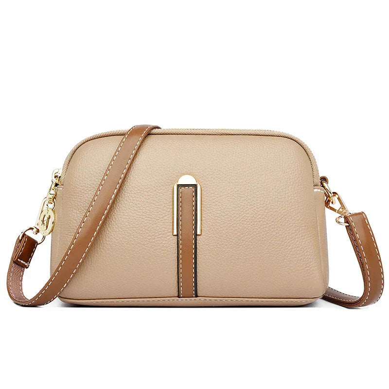 Amelia | Women’s Handbag With Gold Hardware And Soft Finish | Classic