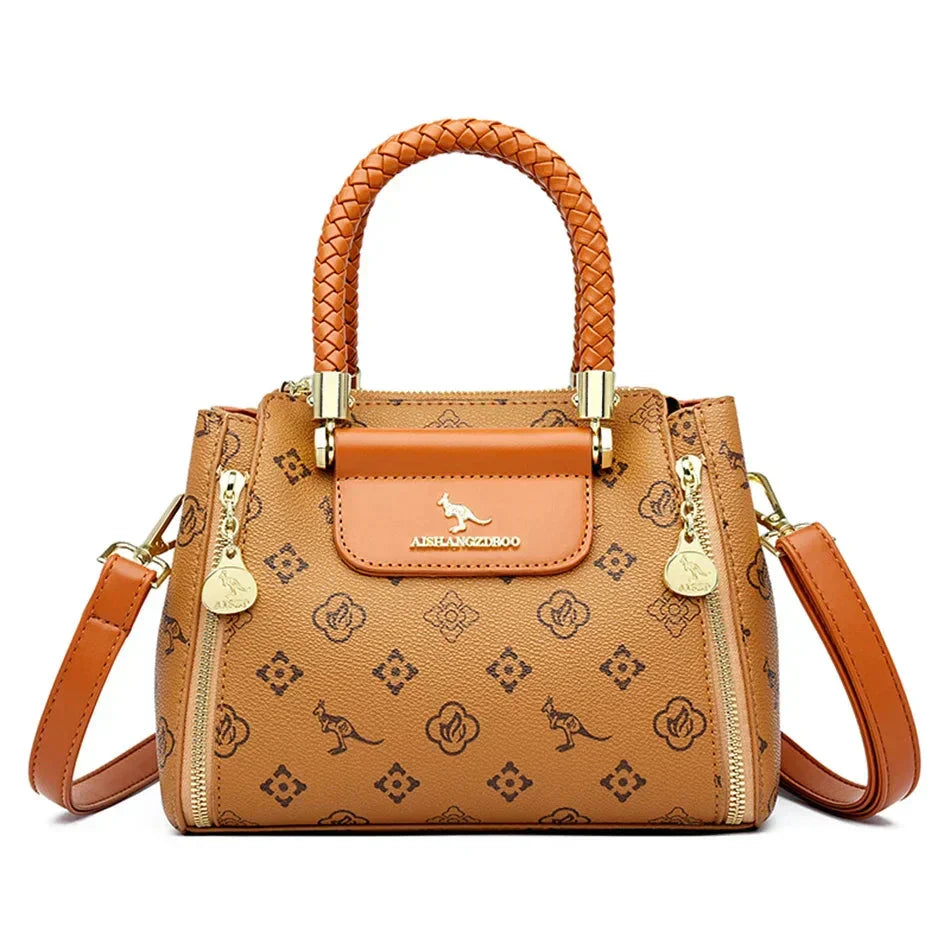 Ariana | Women’s Handbag With Braided Handles | Classic