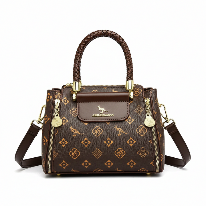 Ariana | Women’s Handbag With Braided Handles | Classic