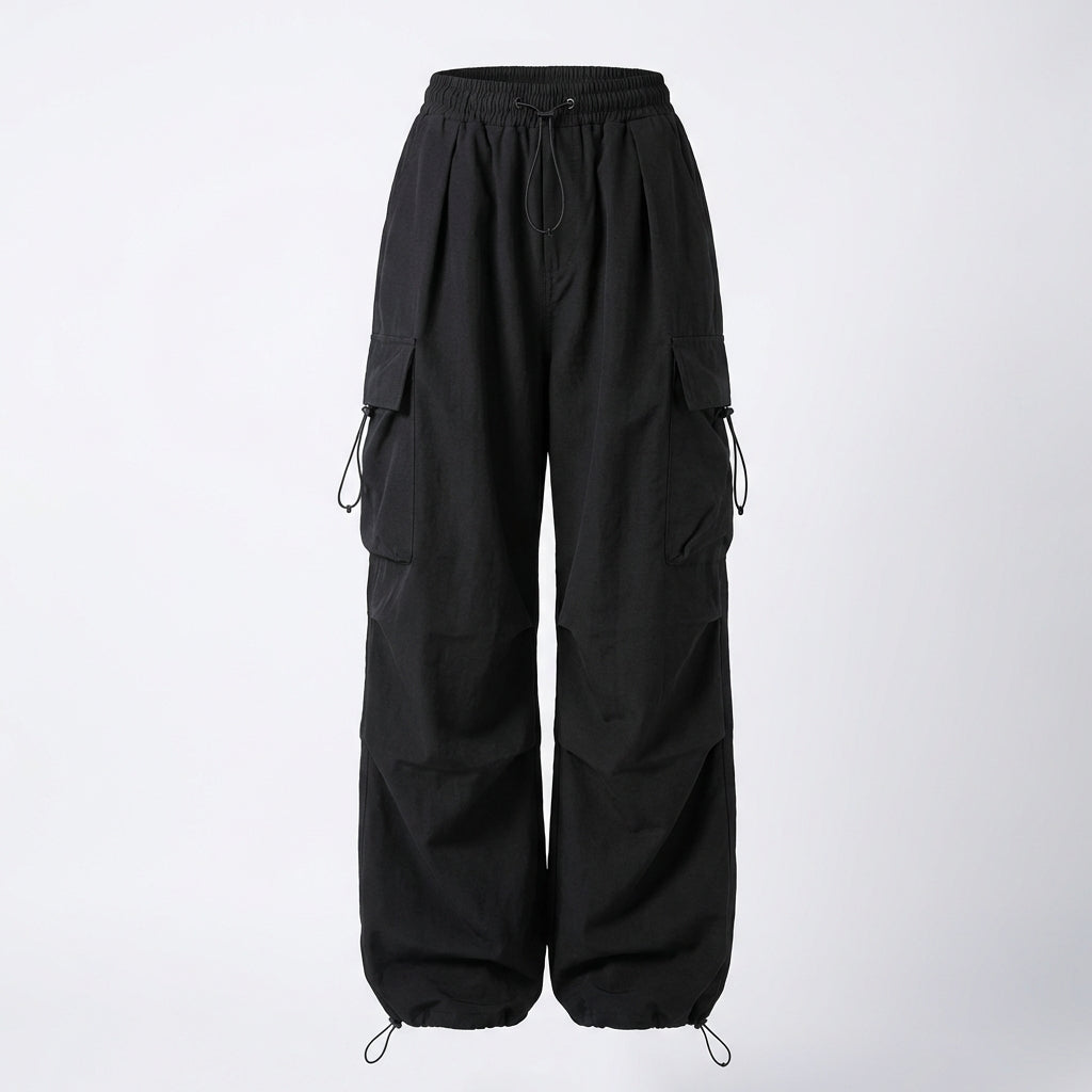 Ava | Women’s Cargo Trouser With Oversized Cargo Pockets And Drawstring | Street
