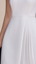 Ava | Women’s Mini Dress With Sleeveless Design And Pleated Skirt