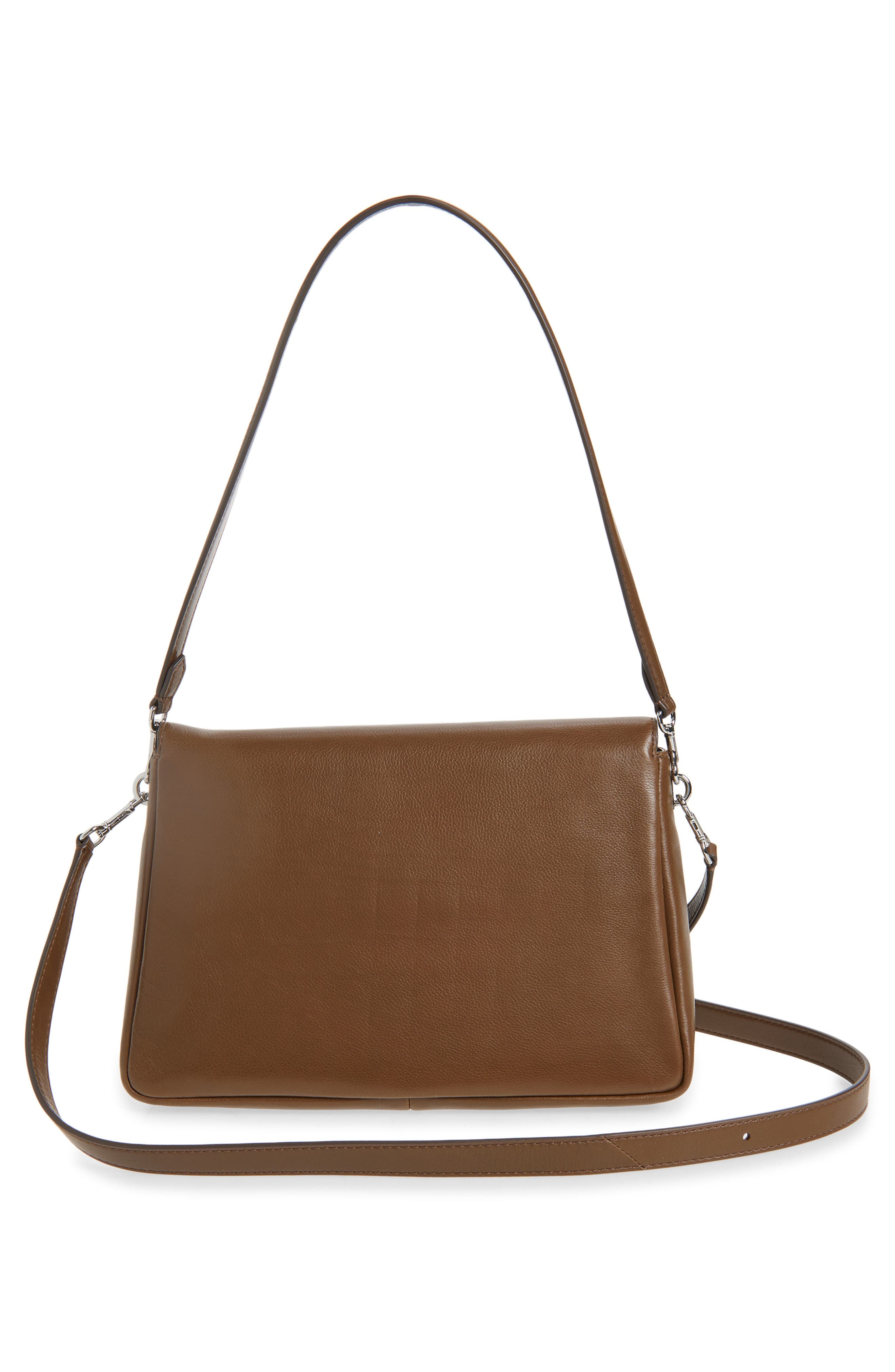 Ava | Women's Shoulder Bag With Leather Strap And Exposed Seams | Glamorous