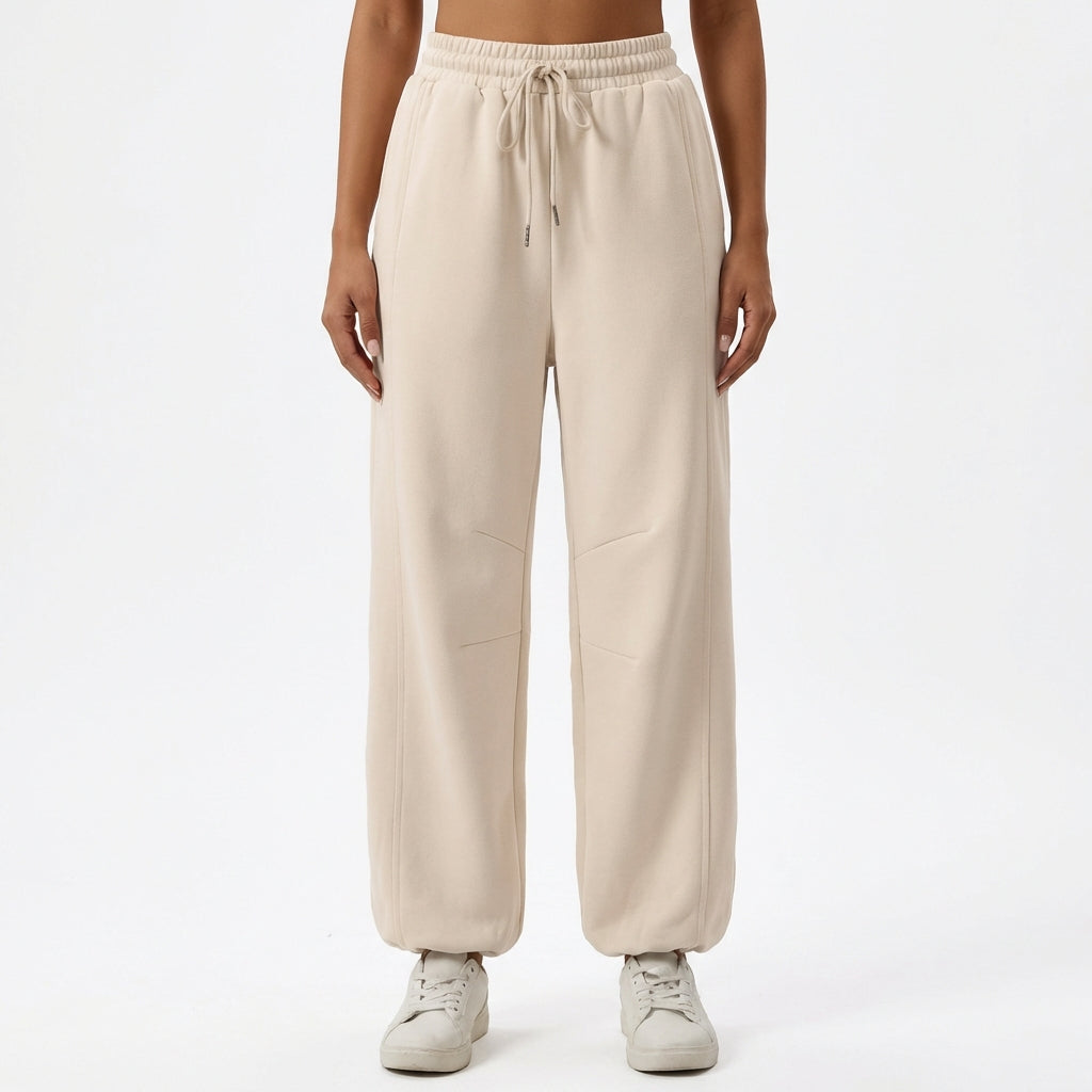 Ava | Women’s Sweat Pants With Elastic Waistband And Drawstring | Casual