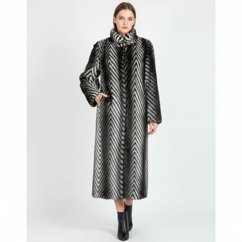Avery | Women's Trench Coat With High Neck And Long Sleeves | Elegant