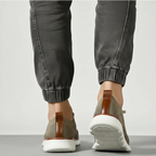 Bennett | Men’s Foot Pressure Shoe With Breathable Knit Upper And Cushioned Sole