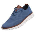 Bennett | Men’s Foot Pressure Shoe With Breathable Knit Upper And Cushioned Sole