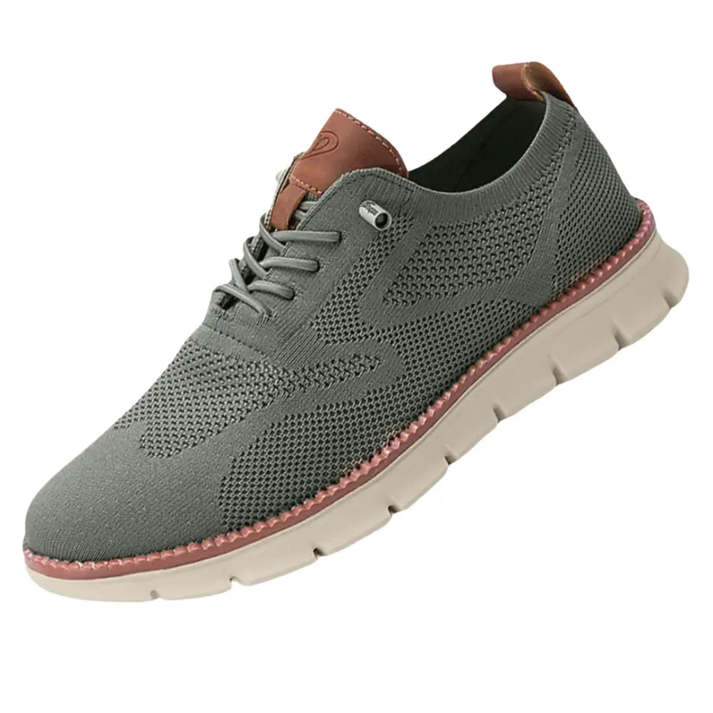 Bennett | Men’s Foot Pressure Shoe With Breathable Knit Upper And Cushioned Sole
