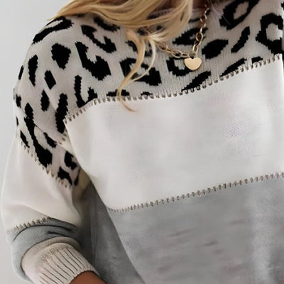 Tiffany | Chic Leopard Jumper