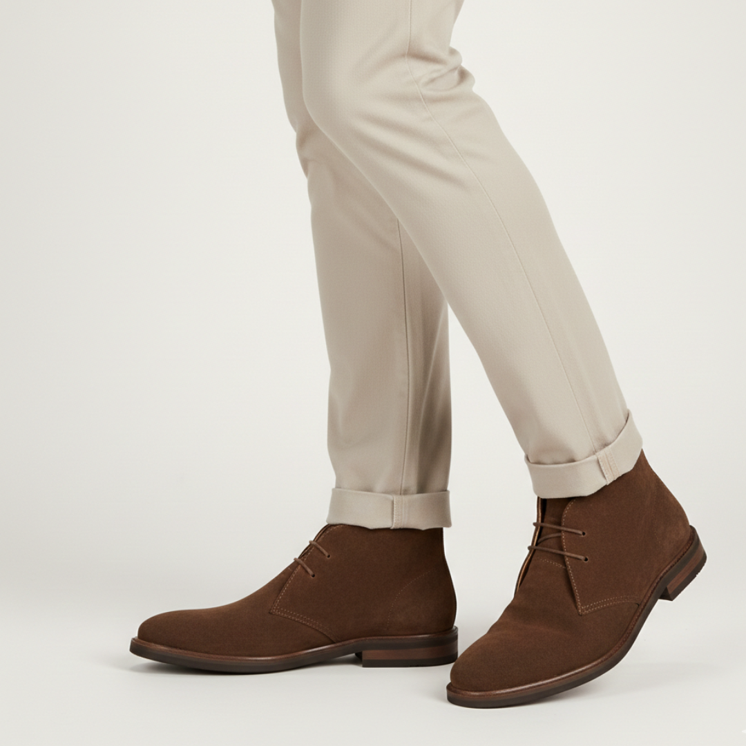 Calder | Men’s Chukka Boots With Lace-Up Closure And Steady Footing