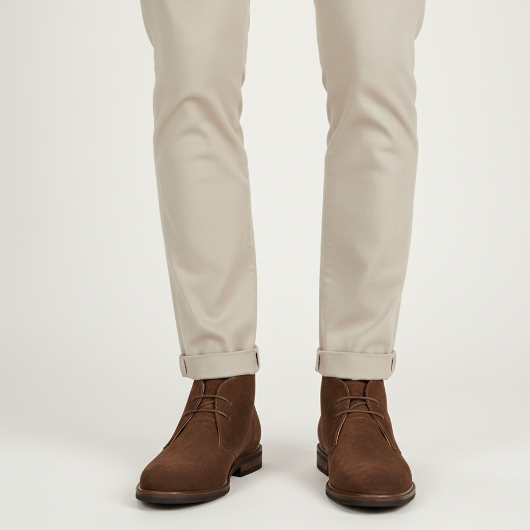 Calder | Men’s Chukka Boots With Lace-Up Closure And Steady Footing