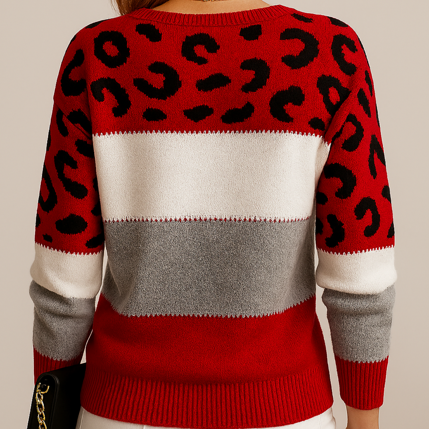 Tiffany | Chic Leopard Jumper