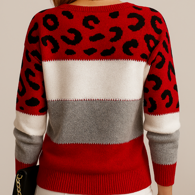 Tiffany | Chic Leopard Jumper