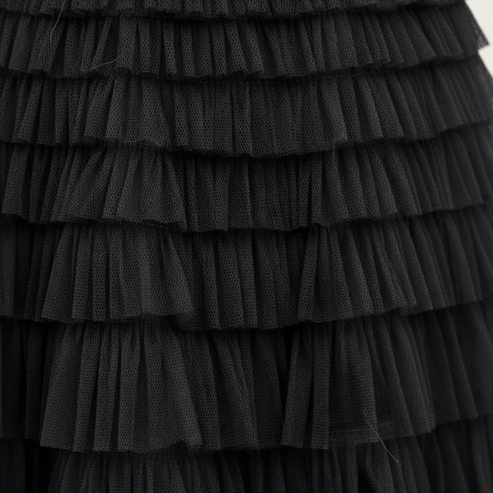 Charlotte | Women's Midi Skirt With Tiered Design And Pleated Layers | Elegant