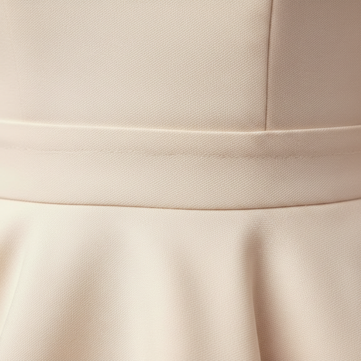Charlotte | Women's Wedding Guest Dress With V Neckline And Short Sleeves | Elegant