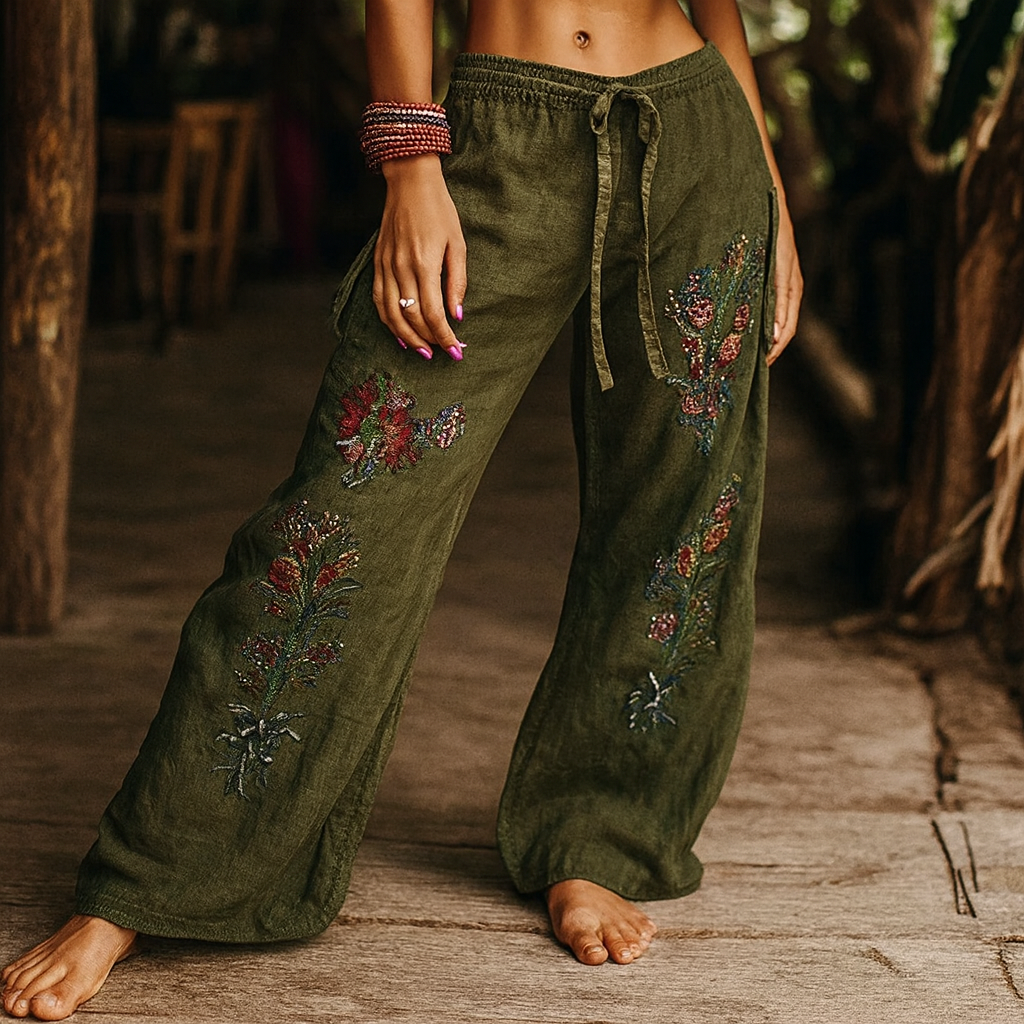 Jacky | Bohemian Yoga Pants