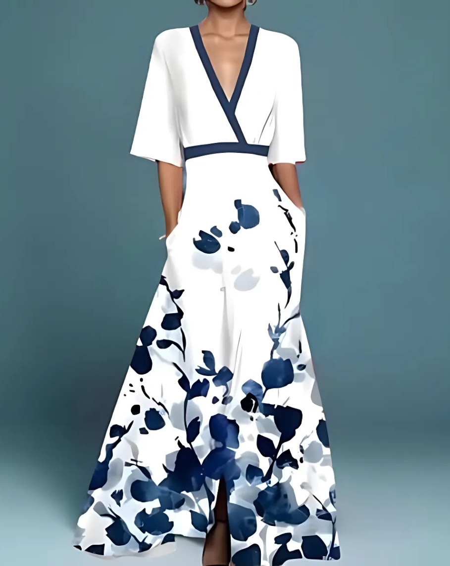 Elona - Floral Dress