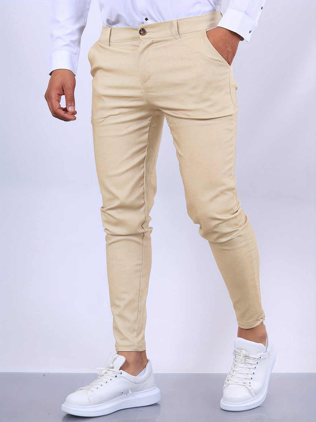 Darian | Men's Trousers With Slim Cut And Tailored Shape | Modern